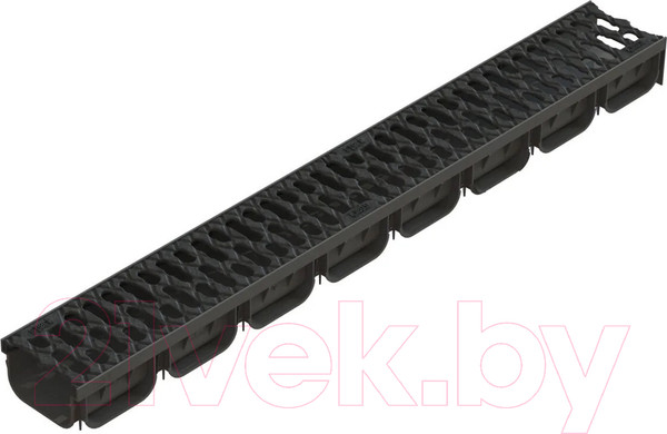 Изображение товара Лоток водоотводный Стандартпарк Пластиковый Spark 08818 ЛВ-10.14.07-ПП 1000x125x70 с решеткой