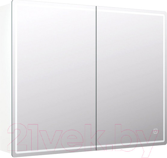 Изображение товара Шкаф с зеркалом для ванной Vigo Geometry 1000