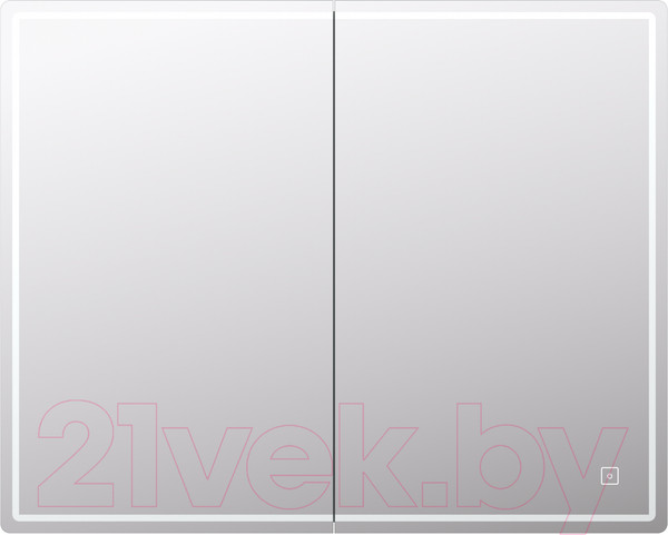 Изображение товара Шкаф с зеркалом для ванной Vigo Geometry 1000