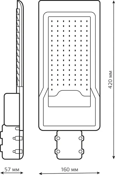 Изображение товара Светильник уличный Gauss 629534300