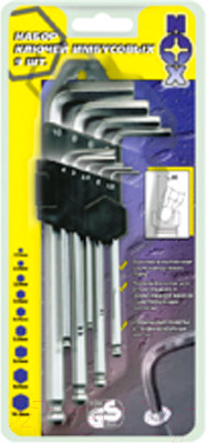 Изображение товара Набор ключей Nox TORX №10-50 / 556911 (9шт)