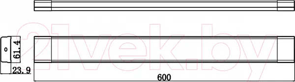 Изображение товара Светильник линейный ЭРА SPO-532-0-65K-018 / Б0045361