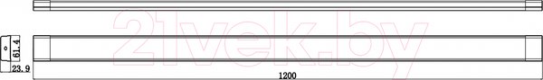 Изображение товара Светильник линейный ЭРА SPO-531-0-40K-036 / Б0045368
