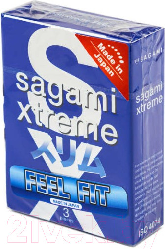 Изображение товара Презервативы Sagami Xtreme Feel Fit / 143151