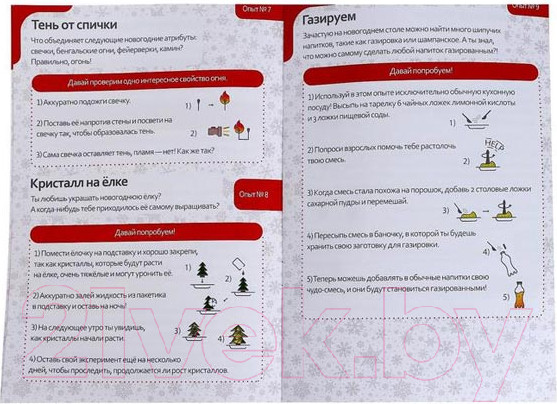 Изображение товара Набор для опытов Эврики Новый год! / 6488787