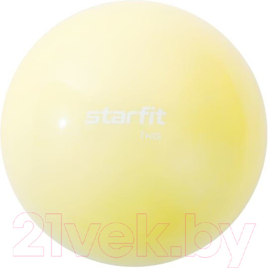 Изображение товара Медицинбол Starfit GB-703 (1кг, желтый пастель)