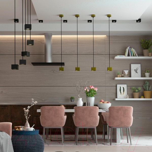 Изображение товара Потолочный светильник Novotech Over 358672 (золото)