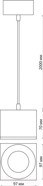 Изображение товара Потолочный светильник Novotech Over 358672 (золото)