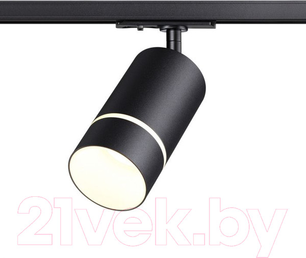 Изображение товара Трековый светильник Novotech Elina 370777 (черный)