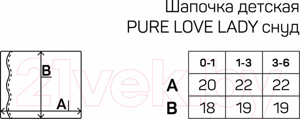 Изображение товара Шарф-снуд для малышей Amarobaby Pure Love Snood / AB-OD21-PLS9/19-0 (голубой)