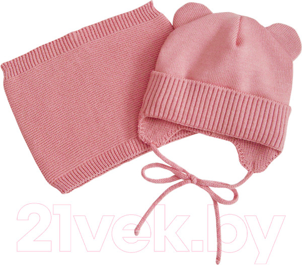 Изображение товара Шарф-снуд детский Amarobaby Pure Love Snood / AB-OD21-PLS9/06-1 (розовый)