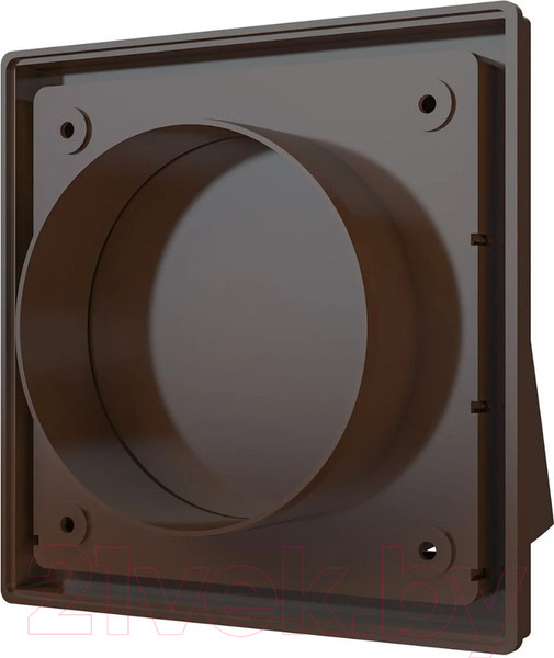 Изображение товара Решетка вентиляционная ERA 1515К10ФВ с выходом (коричневый)