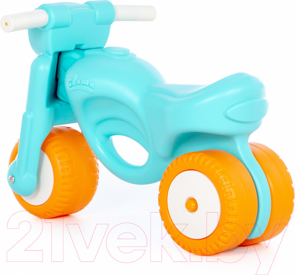 Изображение товара Каталка детская Полесье Мотоцикл. Мини-мото. Сафари / 90744 (голубой)