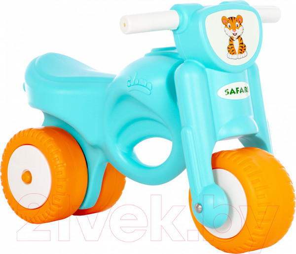Изображение товара Каталка детская Полесье Мотоцикл. Мини-мото. Сафари / 90744 (голубой)
