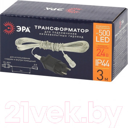 Изображение товара Блок питания для гирлянд ЭРА ENIT-3 / Б0041911