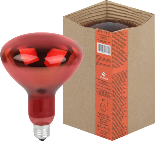 Изображение товара Лампа для растений ЭРА ИКЗК 220-250 R127 / Б0042980