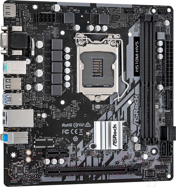 Изображение товара Материнская плата AsRock H510M-HVS R2.0