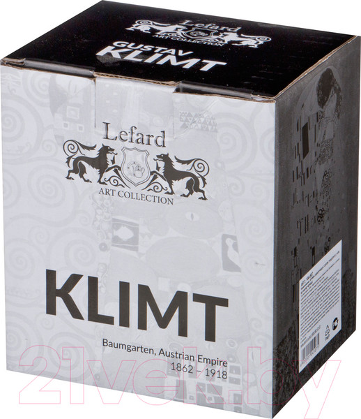 Изображение товара Чашка-заварник Lefard Поцелуй / 104-515 (с ситечком, золото)