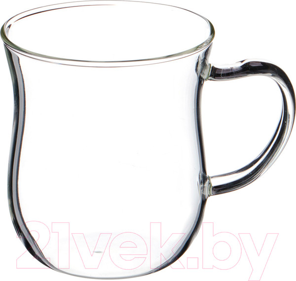 Изображение товара Чашка-заварник Lefard Поцелуй / 104-515 (с ситечком, золото)