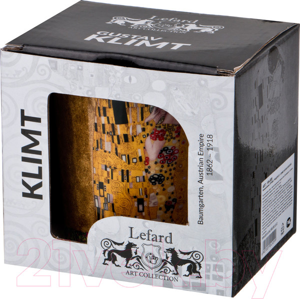 Изображение товара Кружка Lefard Поцелуй / 104-509 (золото)