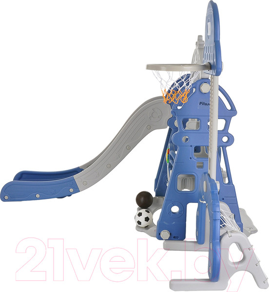 Изображение товара Горка-комплекс Pituso Замок / L-DT05 (синий/серый)