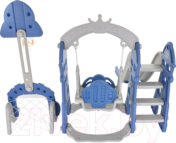 Изображение товара Горка-комплекс Pituso Замок / L-DT05 (синий/серый)