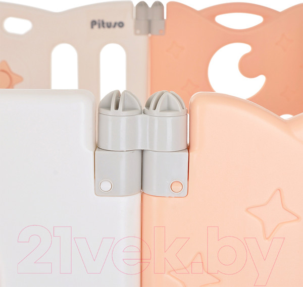 Изображение товара Игровой манеж Pituso Сова / L-ZDWL03 (персиковый/белый)