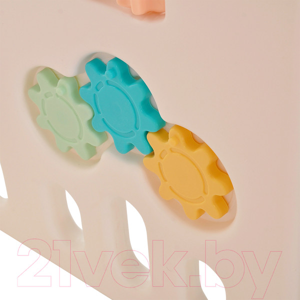 Изображение товара Игровой манеж Pituso Сова / L-ZDWL03 (персиковый/белый)