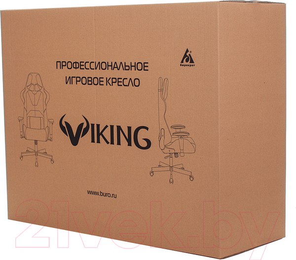 Изображение товара Кресло геймерское Бюрократ Zombie Viking-9 (черный/красный)