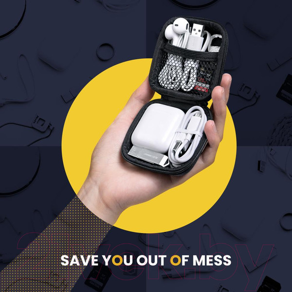 Изображение товара Сумка для аксессуаров Ugreen LP128 / 40816 (черный)