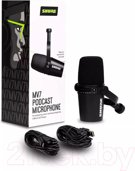Изображение товара Микрофон Shure MV7-K