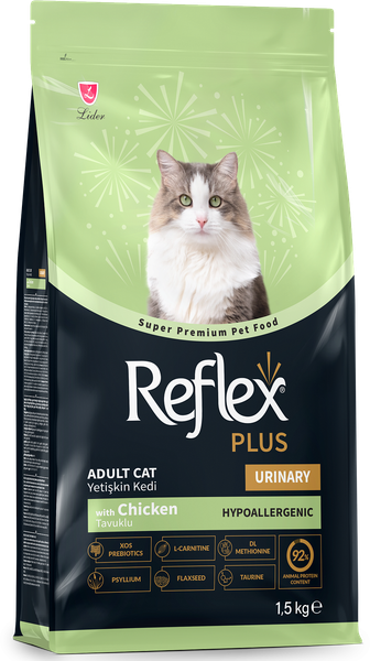 Изображение товара Сухой корм для кошек Reflex Plus Urinary с курицей (1.5кг)