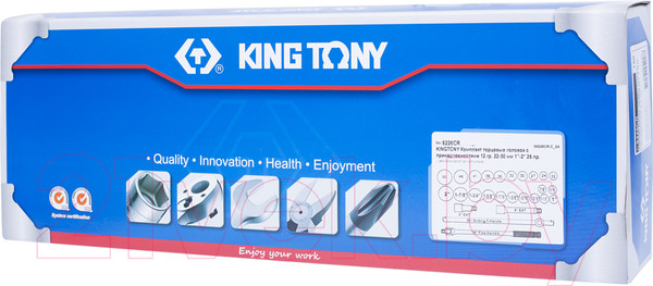 Изображение товара Универсальный набор инструментов King TONY 2540MR
