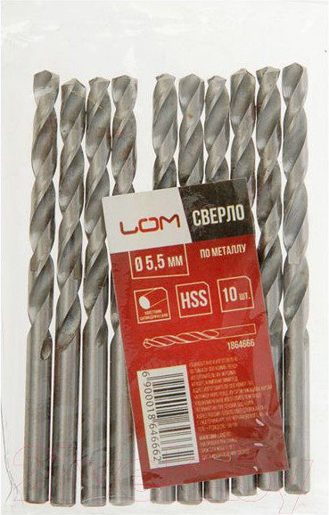 Изображение товара Сверло LOM 1864666