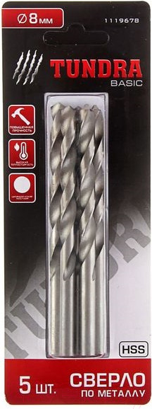 Изображение товара Набор сверл Tundra 1119678