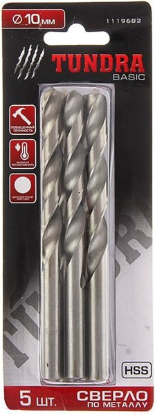 Изображение товара Набор сверл Tundra 1119682