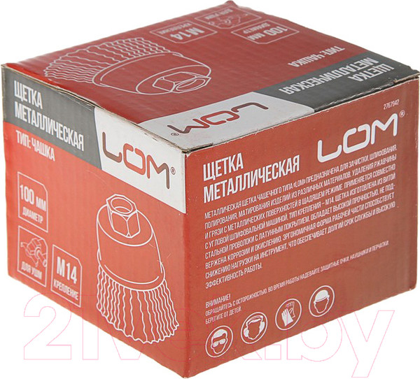 Изображение товара Щетка для электроинструмента LOM 2767942