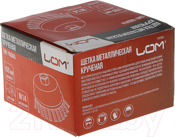 Изображение товара Щетка для электроинструмента LOM 2767954