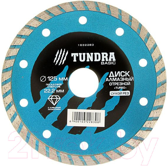 Изображение товара Отрезной диск алмазный Tundra 1032283