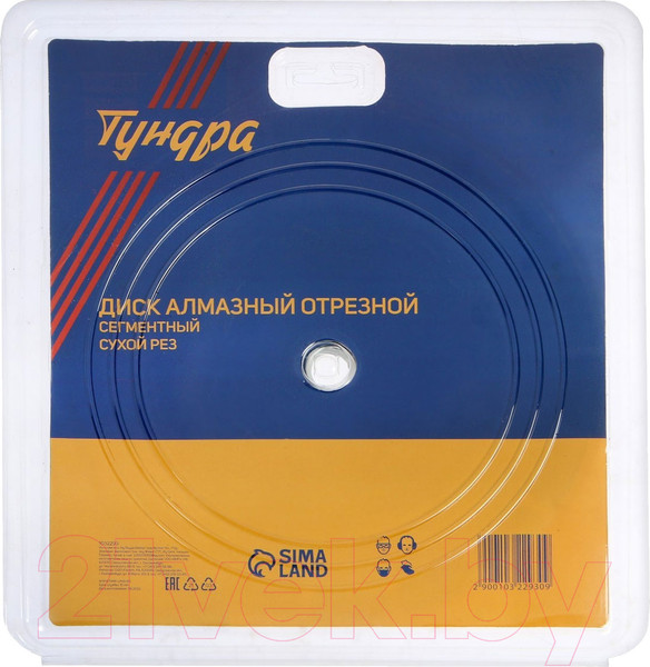 Изображение товара Отрезной диск алмазный Tundra 1032293