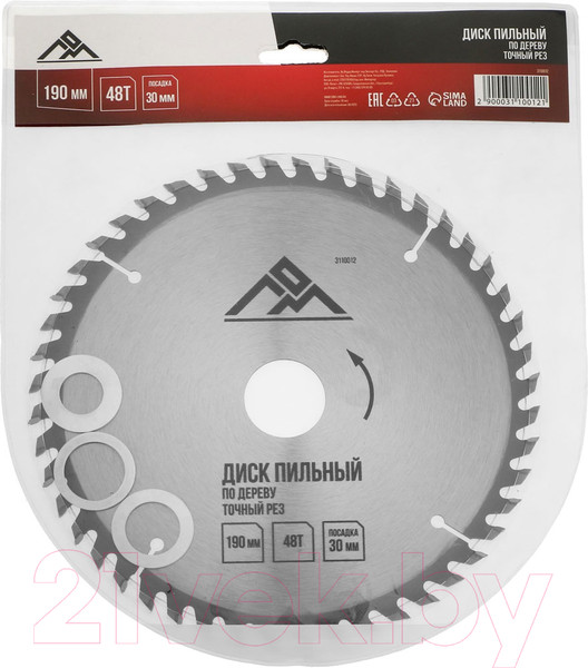 Изображение товара Пильный диск LOM 3110012