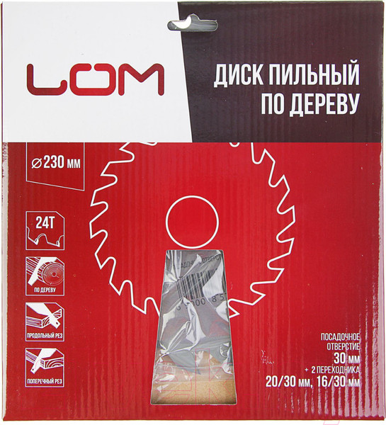 Изображение товара Пильный диск LOM 1857943