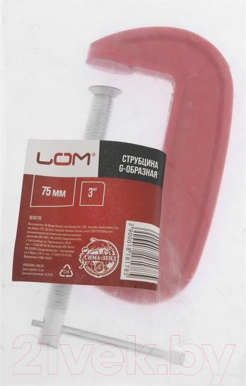 Изображение товара Струбцина Tundra 1818178