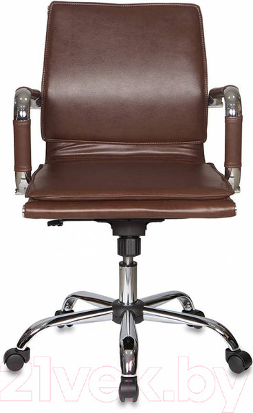 Изображение товара Кресло офисное Бюрократ CH-993-Low (коричневый/низкая спинка/хром)