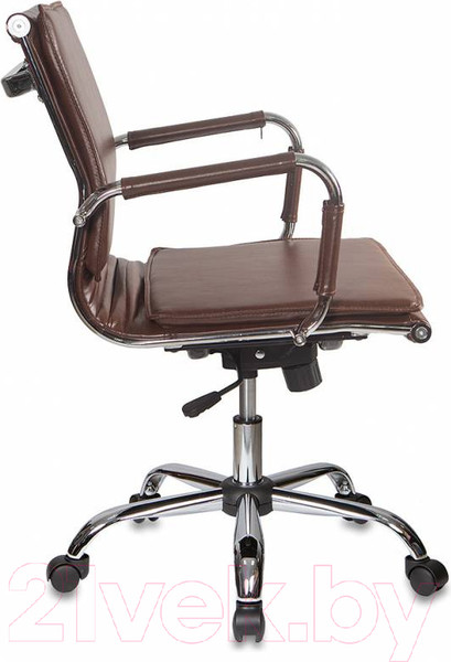 Изображение товара Кресло офисное Бюрократ CH-993-Low (коричневый/низкая спинка/хром)