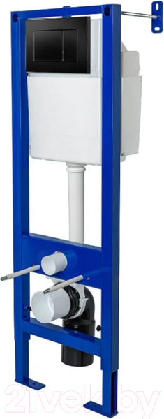 Изображение товара Инсталляция для унитаза Berges Аtom 410 040332 (с кнопкой)