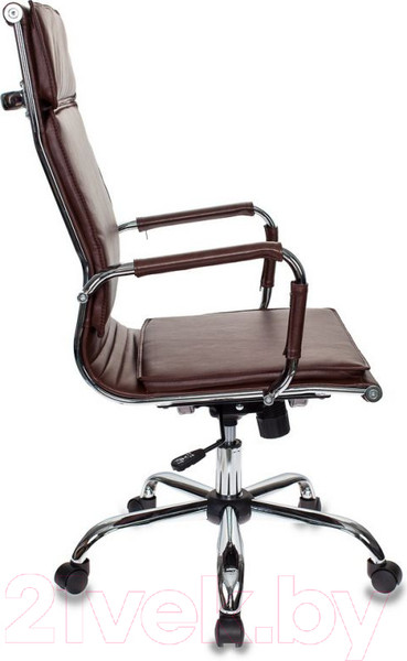 Изображение товара Кресло офисное Бюрократ CH-993 (коричневый/хром)