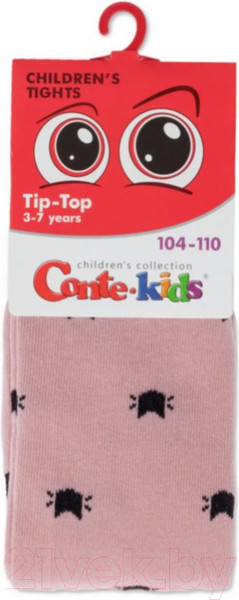 Изображение товара Колготки детские Conte Kids Tip-Top 567 (р.116-122, пепельно-розовый)