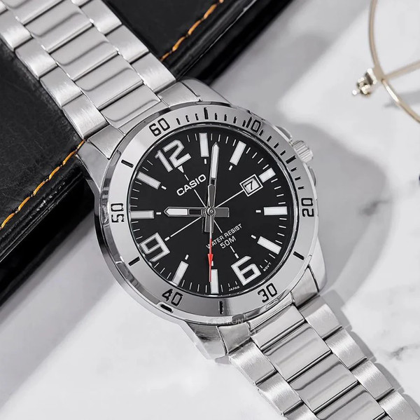 Изображение товара Часы наручные мужские Casio MTP-VD01D-1B