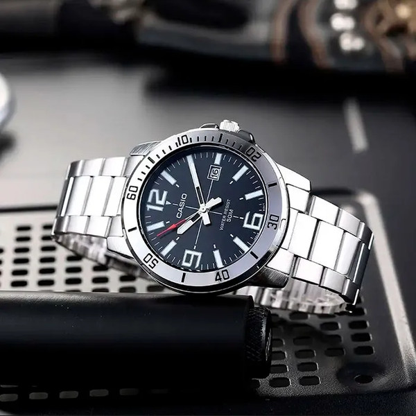 Изображение товара Часы наручные мужские Casio MTP-VD01D-1B